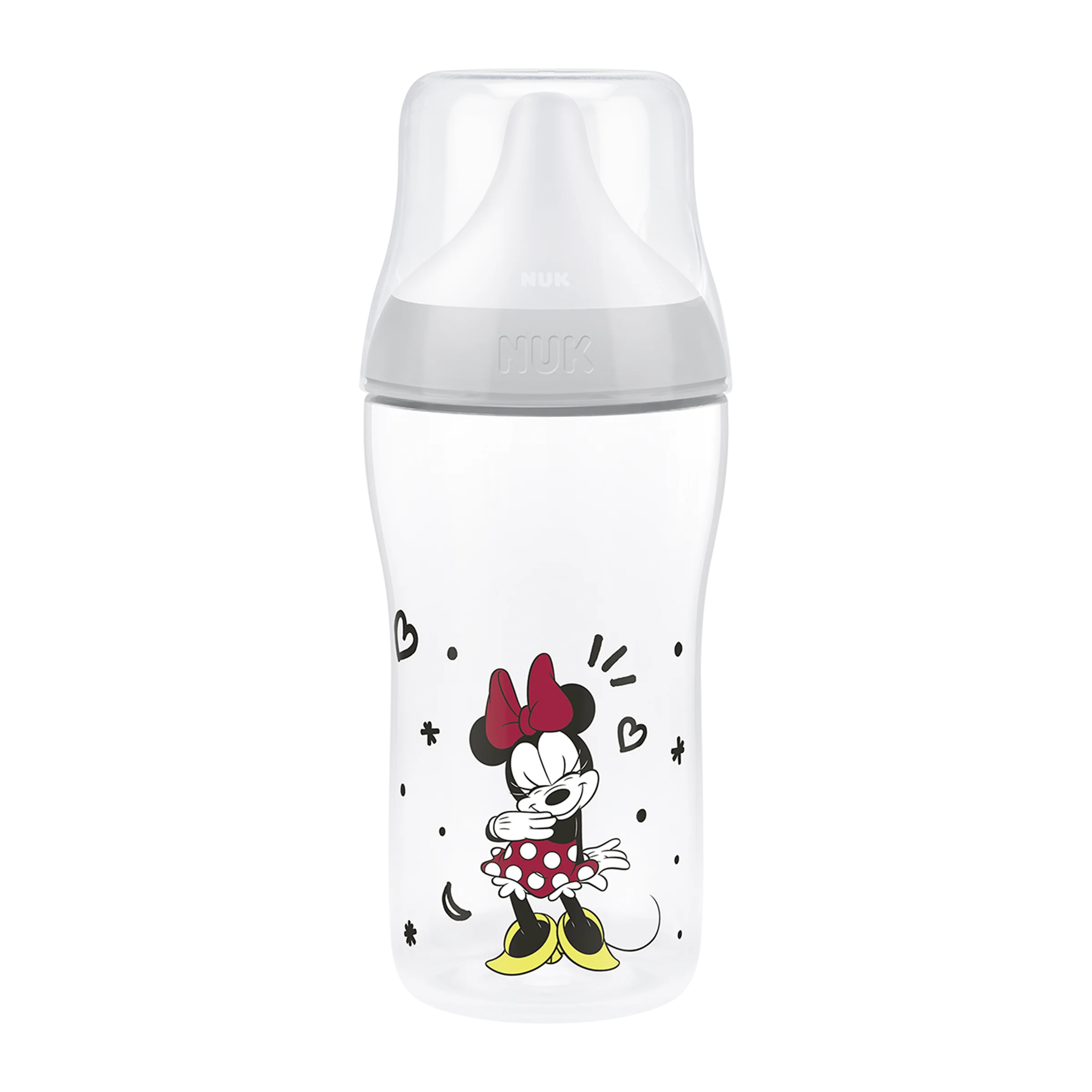 NUK flaša Perfect Match DISNEY Mickey GREY 260 ml 1 ks