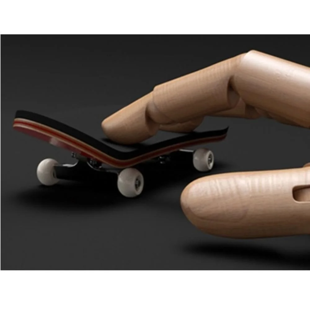 Finger Skateboard - Červená