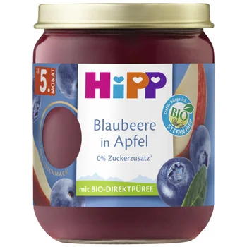 BIO SUPEROVOCIE Jablko a čučoriedky 160 g