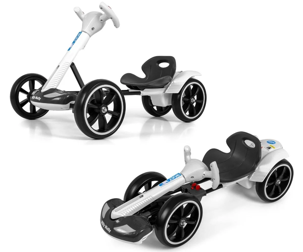 Elektrická motokára s diaľkovým ovládaním a LED efektmi GOKART
