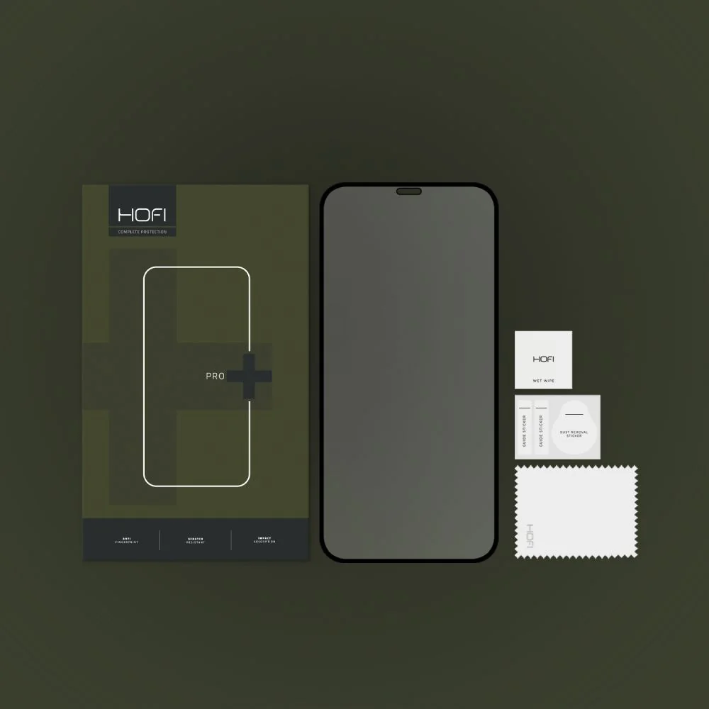 HOFI Glass Pro Full Screen ochranné sklo na iPhone X / XS / 11 Pro, či erne