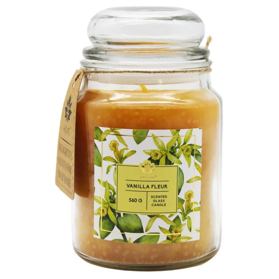 ARÔME Sviečka v skle 560 g, Vanilla Fleur