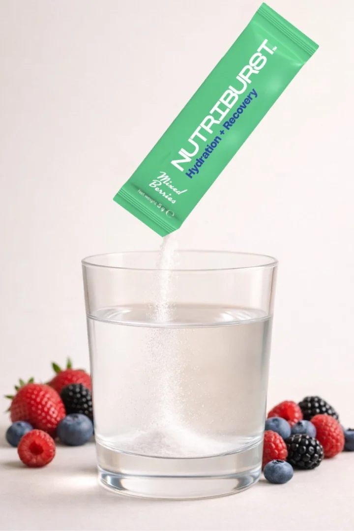 Nutriburst Elektrolyty Recovery hydratačný nápoj 7 ks