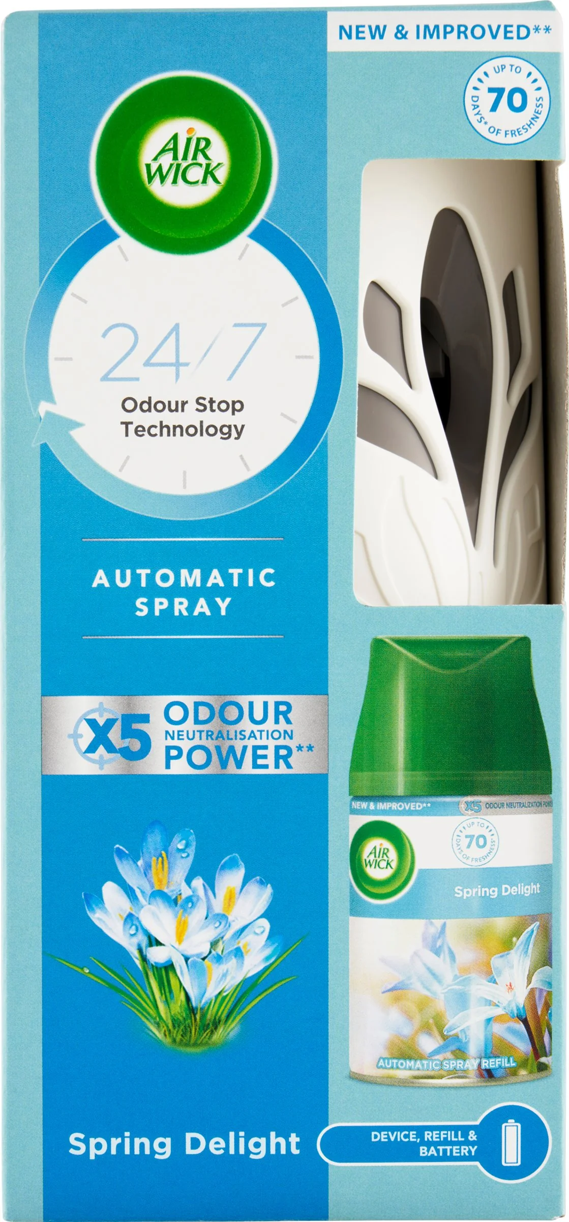 Air Wick Difuzér a náplň Jarný vánok 250ml