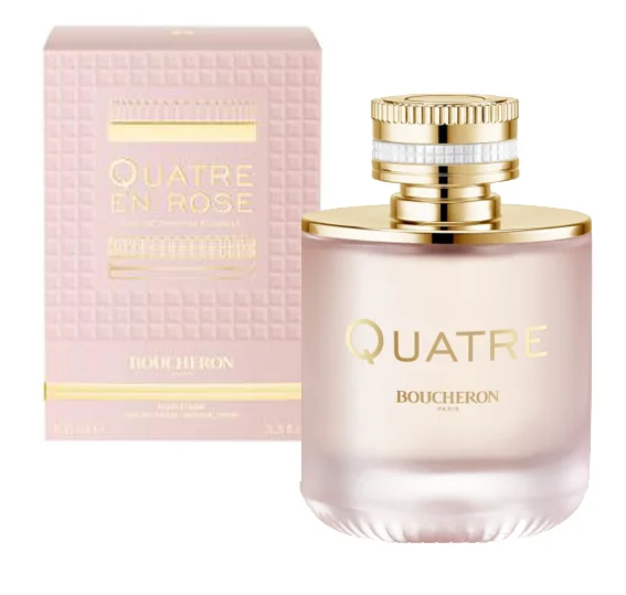 Boucheron Quatre En Rose Edp 100ml 1×100 ml, parfumová voda