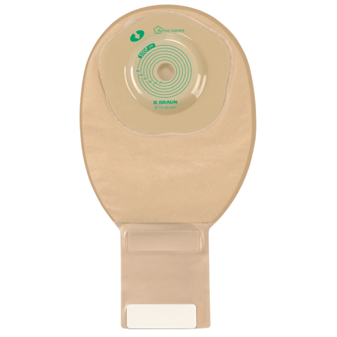 FLEXIMA Active O´Convex Roll´Up Maxi vrecko stomické výpustné s konvexnou podložkou ø 15-45mm - Balenie 10 ks