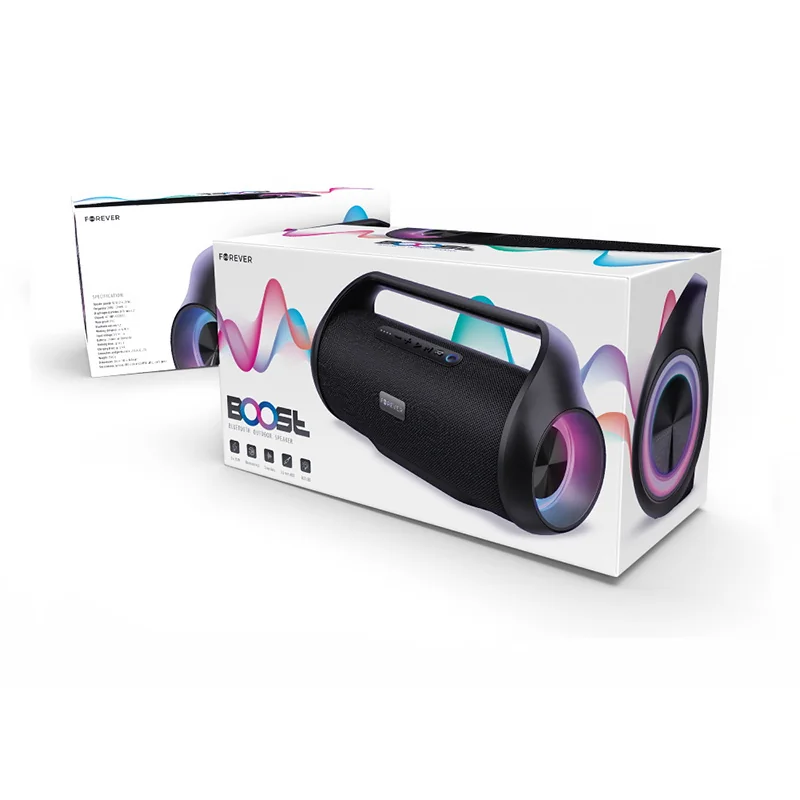 Reproduktor prenosný BLUETOOTH FOREVER BOOST BOS-200 čierny