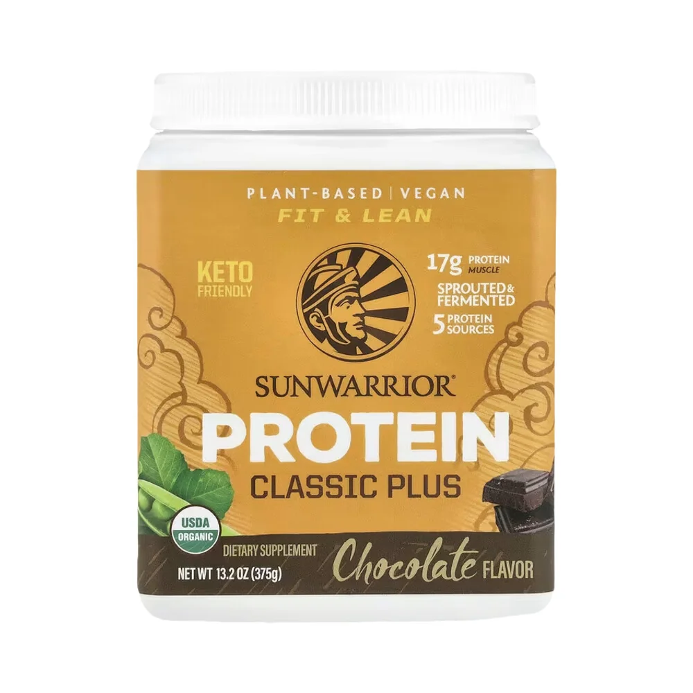 Sunwarrior Protein Classic Plus 375 g vanilka