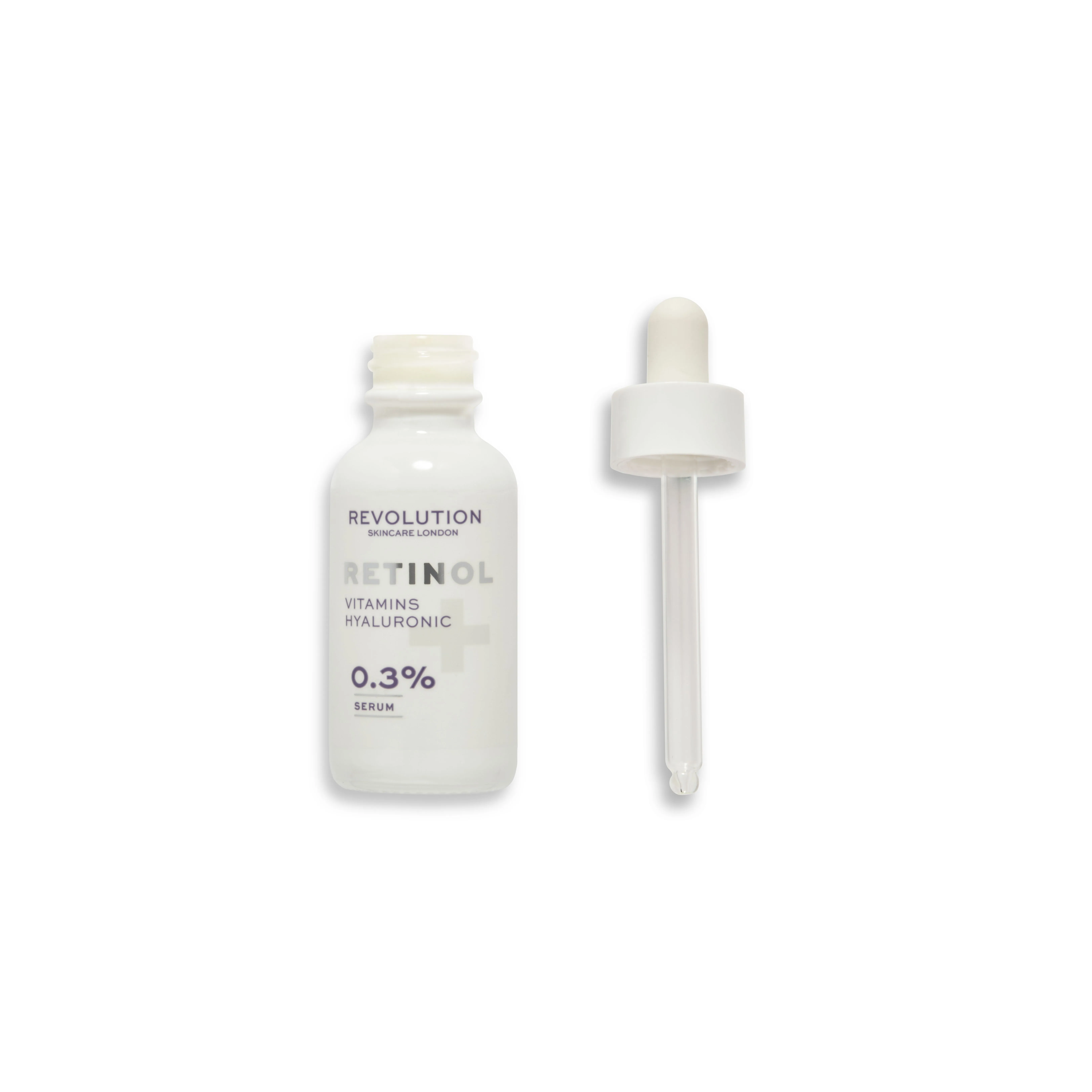 Revolution Skincare 0.3% Retinol with Vitamins & Hyaluronic Acid sérum