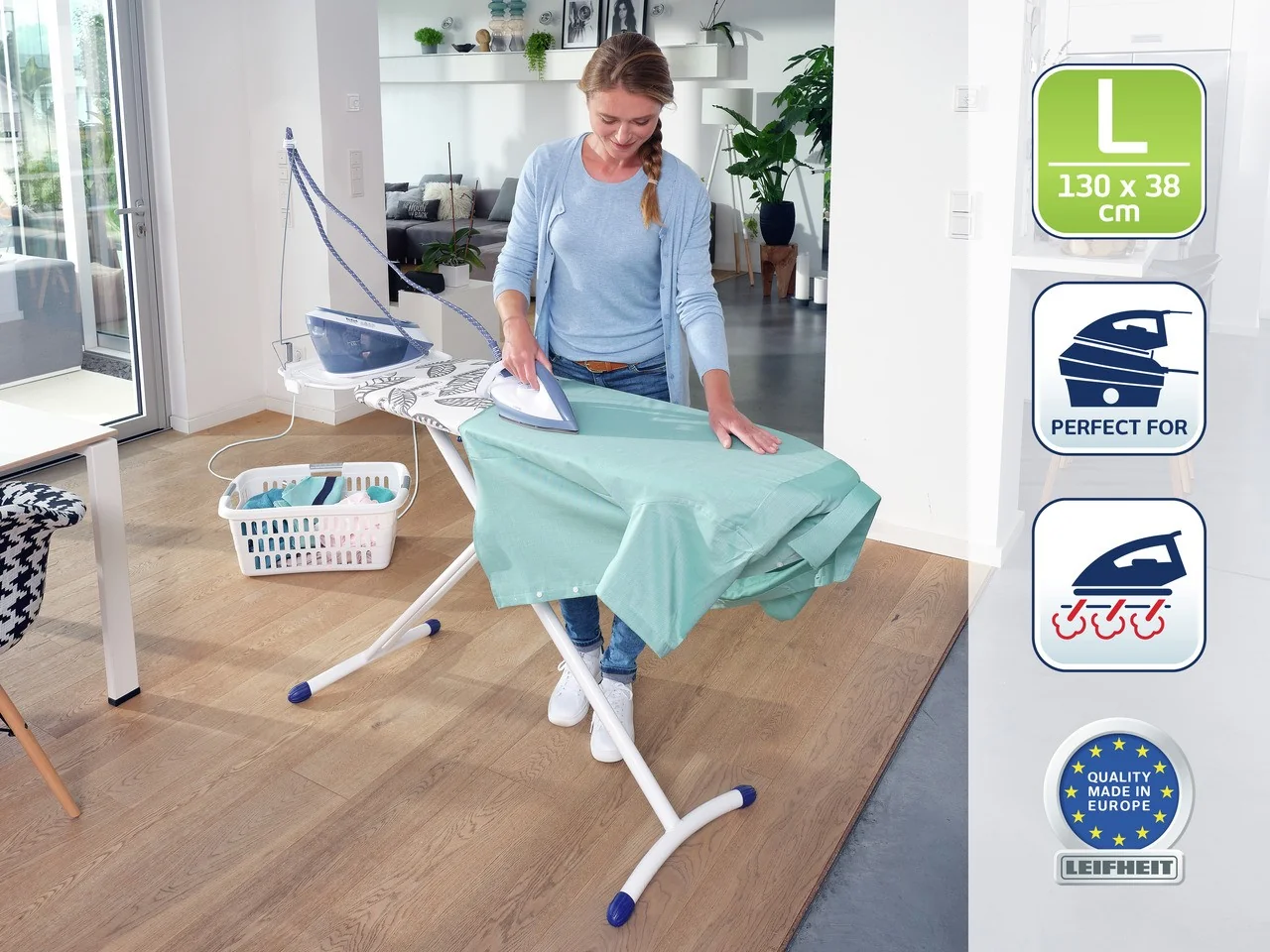 Leifheit Žehliaca doska Air Board Express L Solid 1×1 ks, žehliaca doska