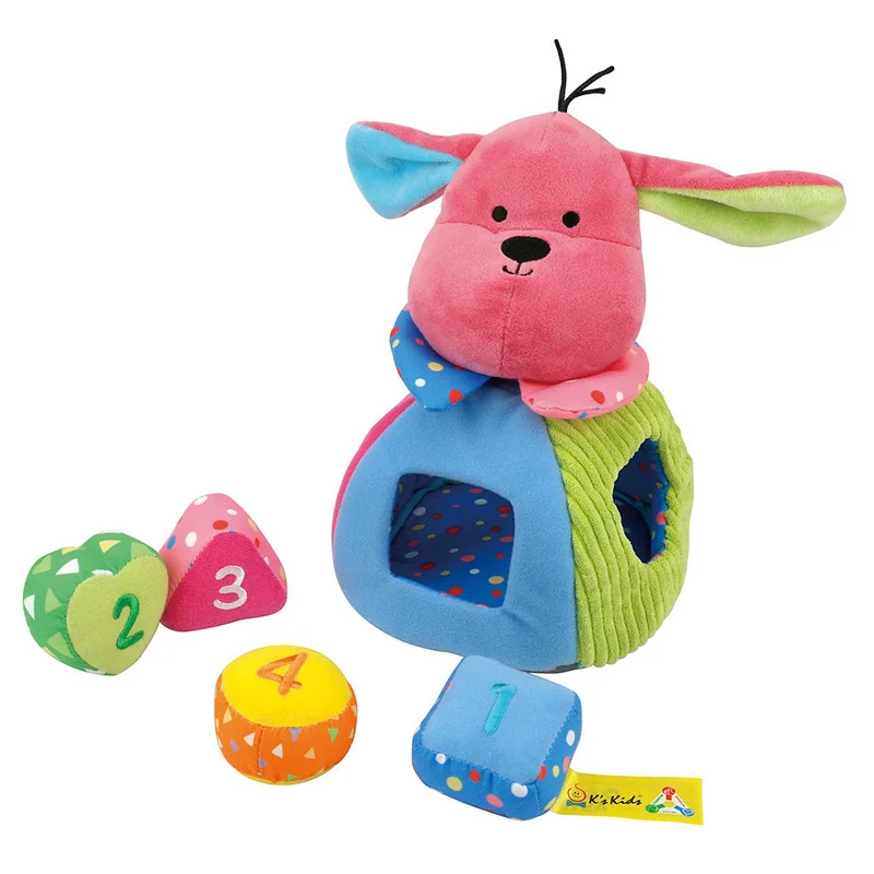 K´s Kids Mäkký triedič kociek Patrick
