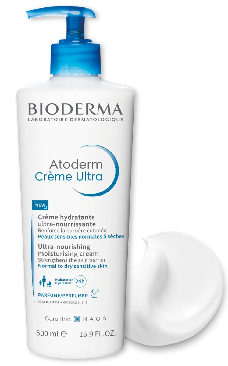 BIODERMA Atoderm Krém Ultra zvláčňujúci telový krém parfumovaný 1×500 ml, telový krém