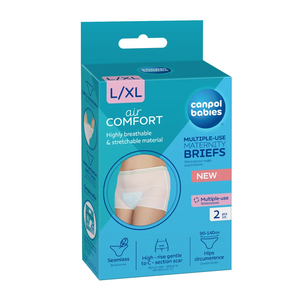 Canpol Babies Elastické nohavičky L/XL 1×2 ks, materské nohavičky