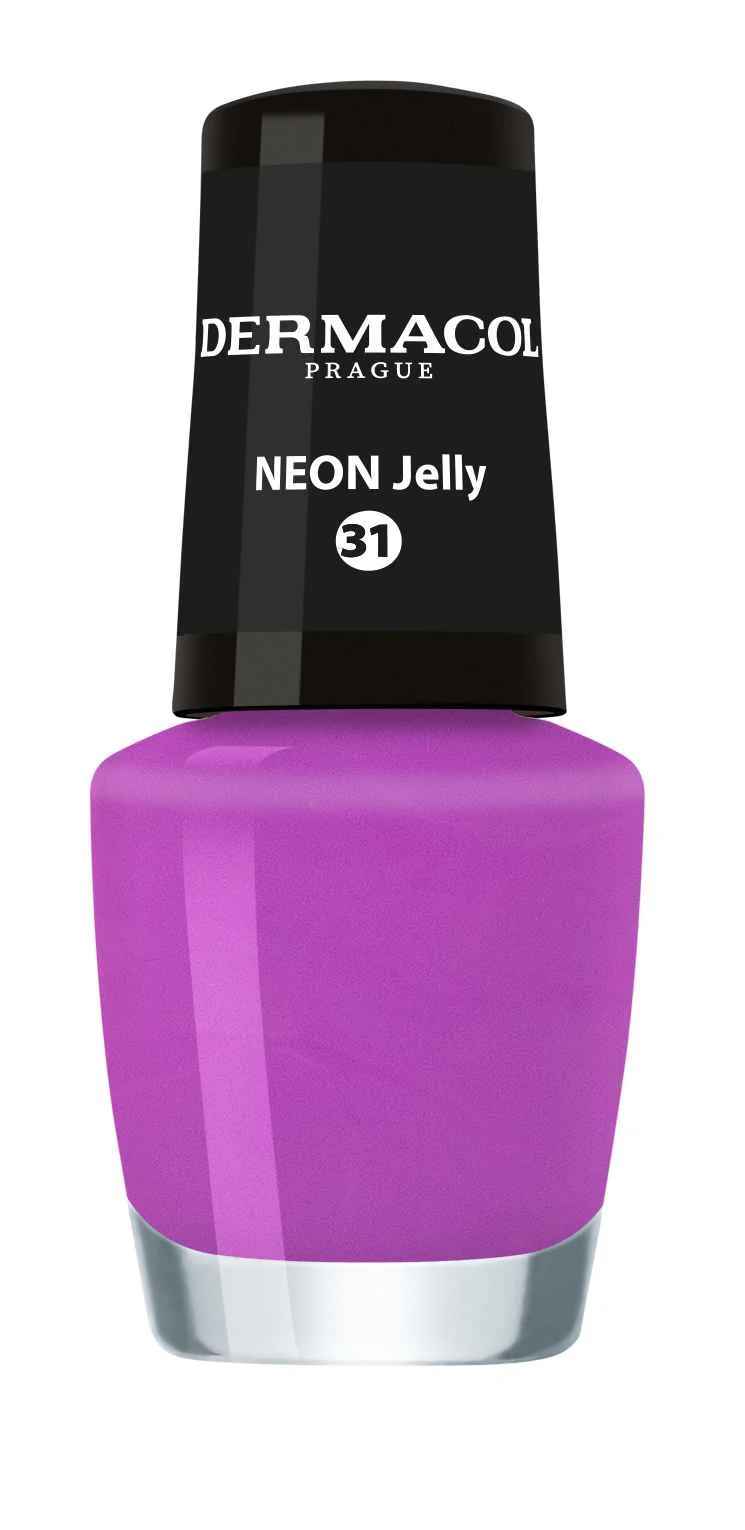 Dermacol Lak na nechty Neon Jelly č.31 1×5 ml, lak na nechty