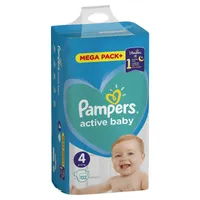 Pampers Active Baby MP+ S4 132ks (9-14kg)