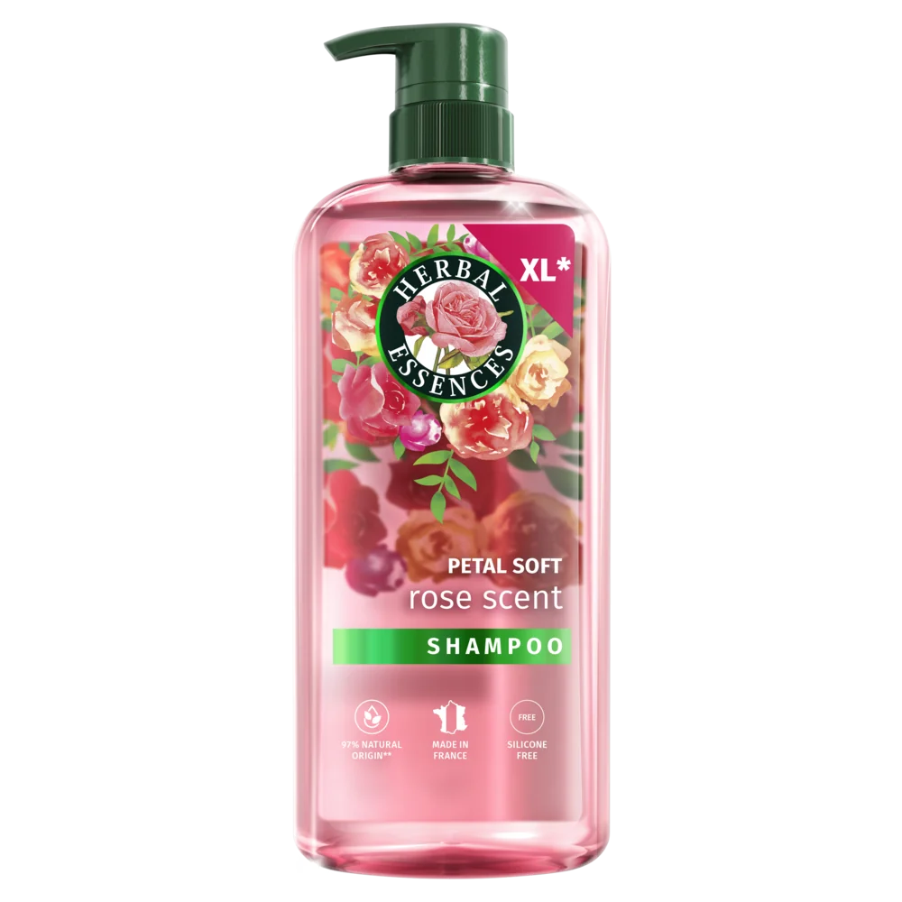 Herbal Essences Petal Soft šampón na vlasy s vôňou ruže 650 ml