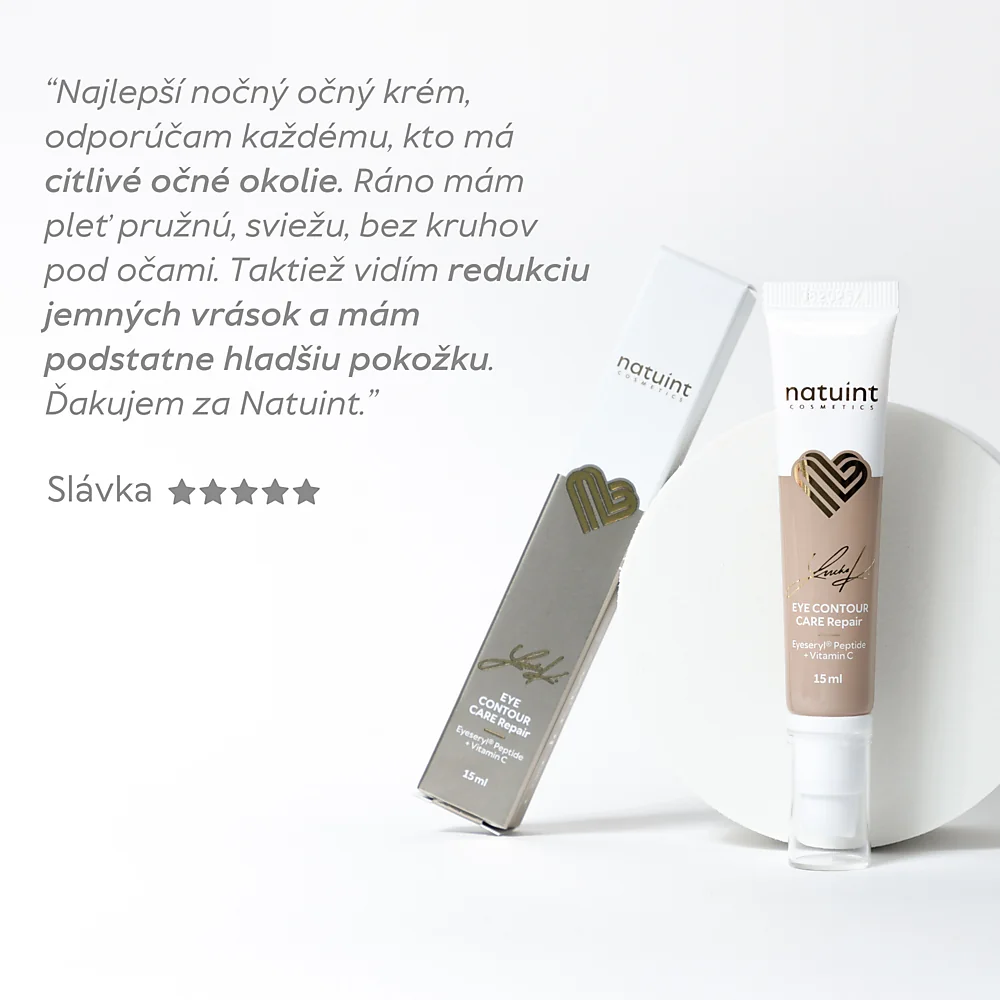 Natuint cosmetics - Exclusive - Vyhladzujúci očný krém - nočný Exclusive - Eye Contour Night Care