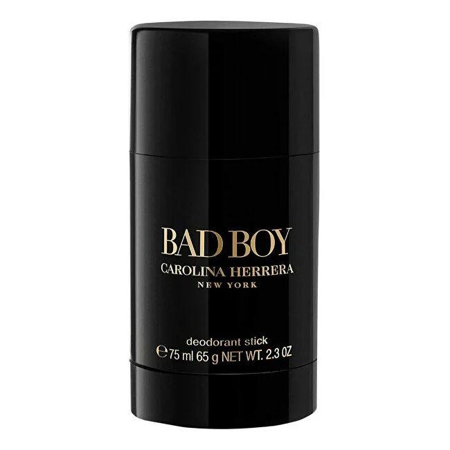Carolina Herrera Bad Boy Tuhy Deo 75ml 1×75 ml, tuhý dezodorant