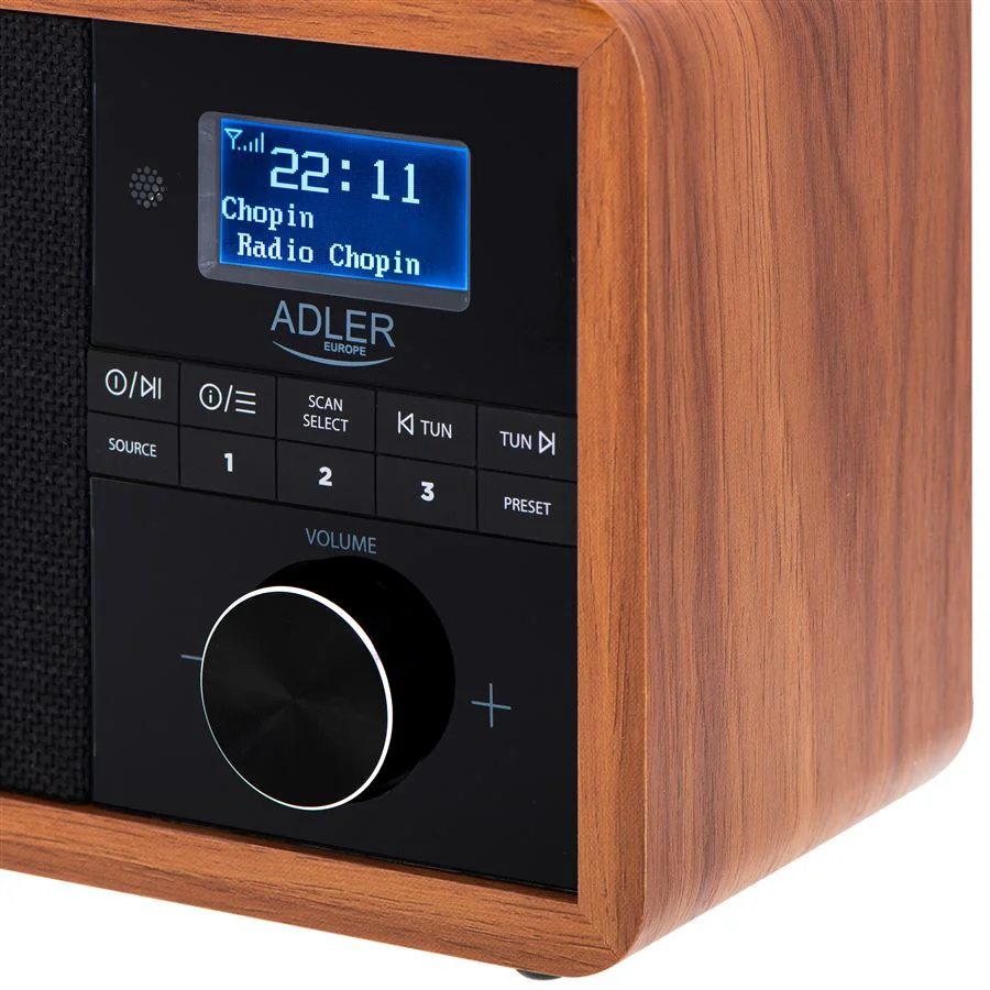 Dab rádio Adler AD 1184 s Bluetooth 