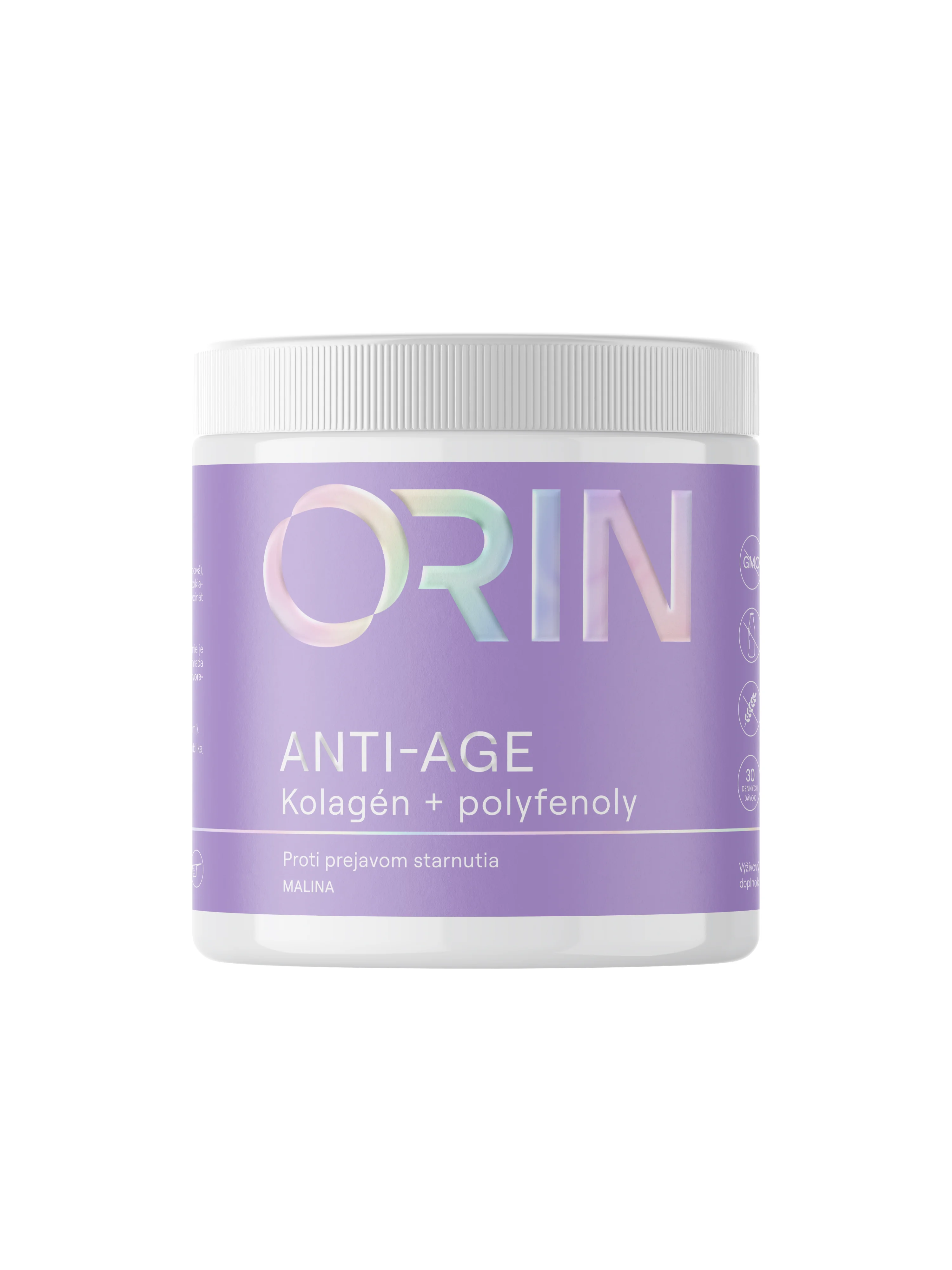ANTI-AGE Kolagén s polyfenolmi Malina, 30 dávok, 1x201g