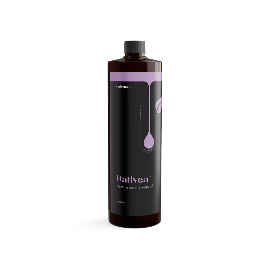 Nativea Lavender masážny olej - velvesa® 1000ml