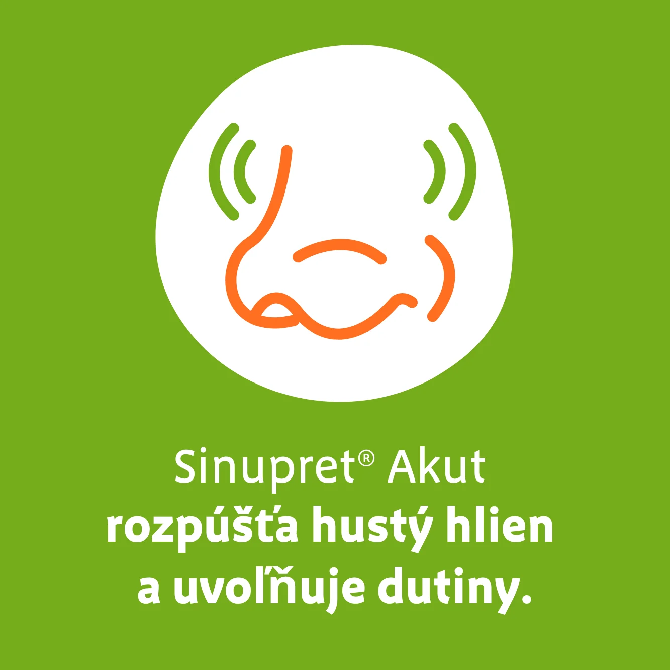 Sinupret Akut 1×20 tbl, liek na hustý hlien