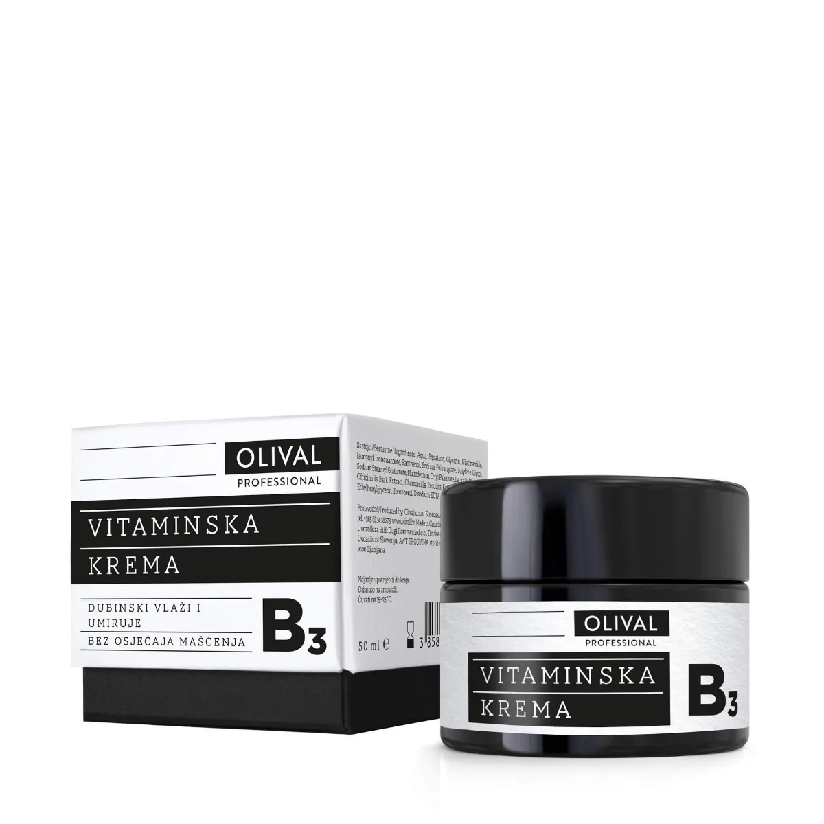Olival Vitamínový krém B3 Professional 1×1 ks, vitamínový krém