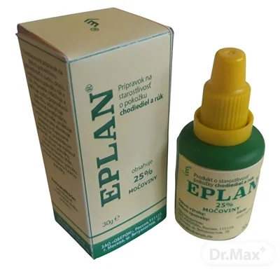 EPLAN Gél 25 % Urea 1×30 g, gél na suchú pokožku