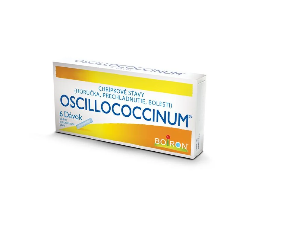 OSCILLOCOCCINUM 6 dávok 6×1 g, liek