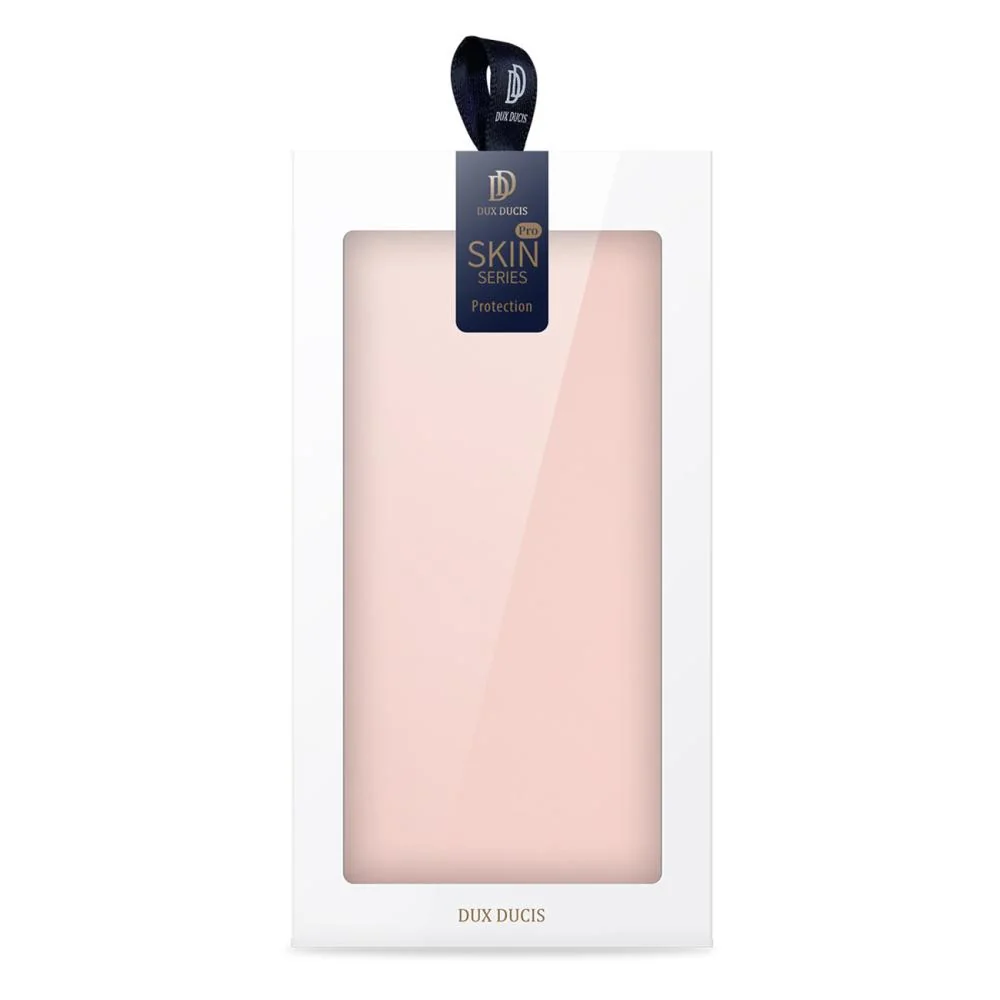 Dux Ducis Skin Pro knižkové kožené puzdro na Xiaomi 13 Pro ružové