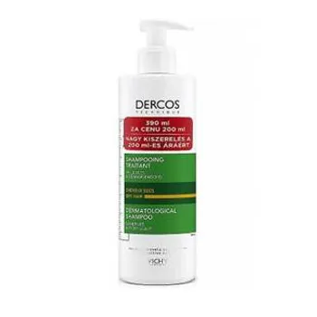 VICHY DERCOS ANTI-DANDRUFF Suché vlasy 1×390 ml, šampón  proti lupinám