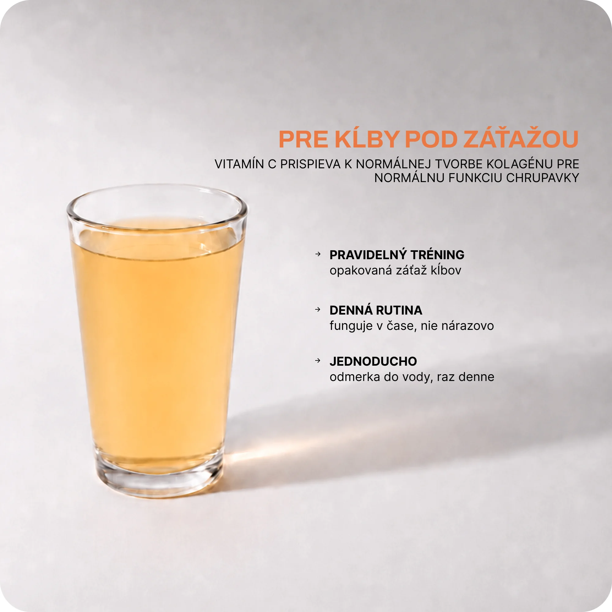 Pulse Joint Care Powder broskyňa-pomaranč 266 g