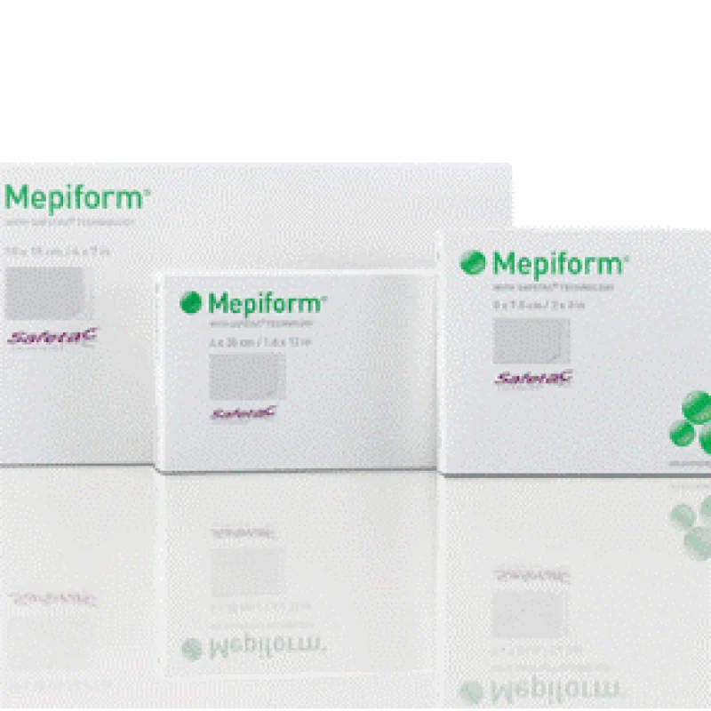 MOLNLYCKE Mepiform samolepiace krytie na jazvy 5 x 7,5 cm, 5 ks