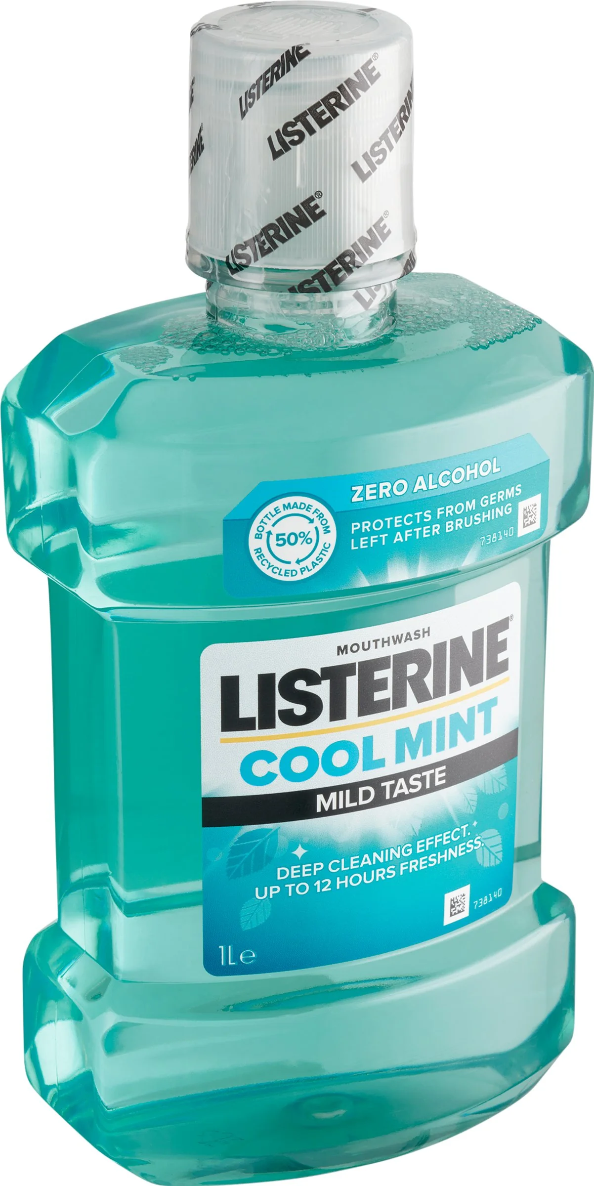 Listerine Coolmint Mild Taste 1×1000 ml, ústna voda
