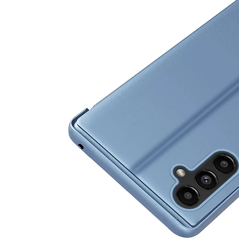 MG Clear View knižkové puzdro na Samsung Galaxy A54 5G, ružové