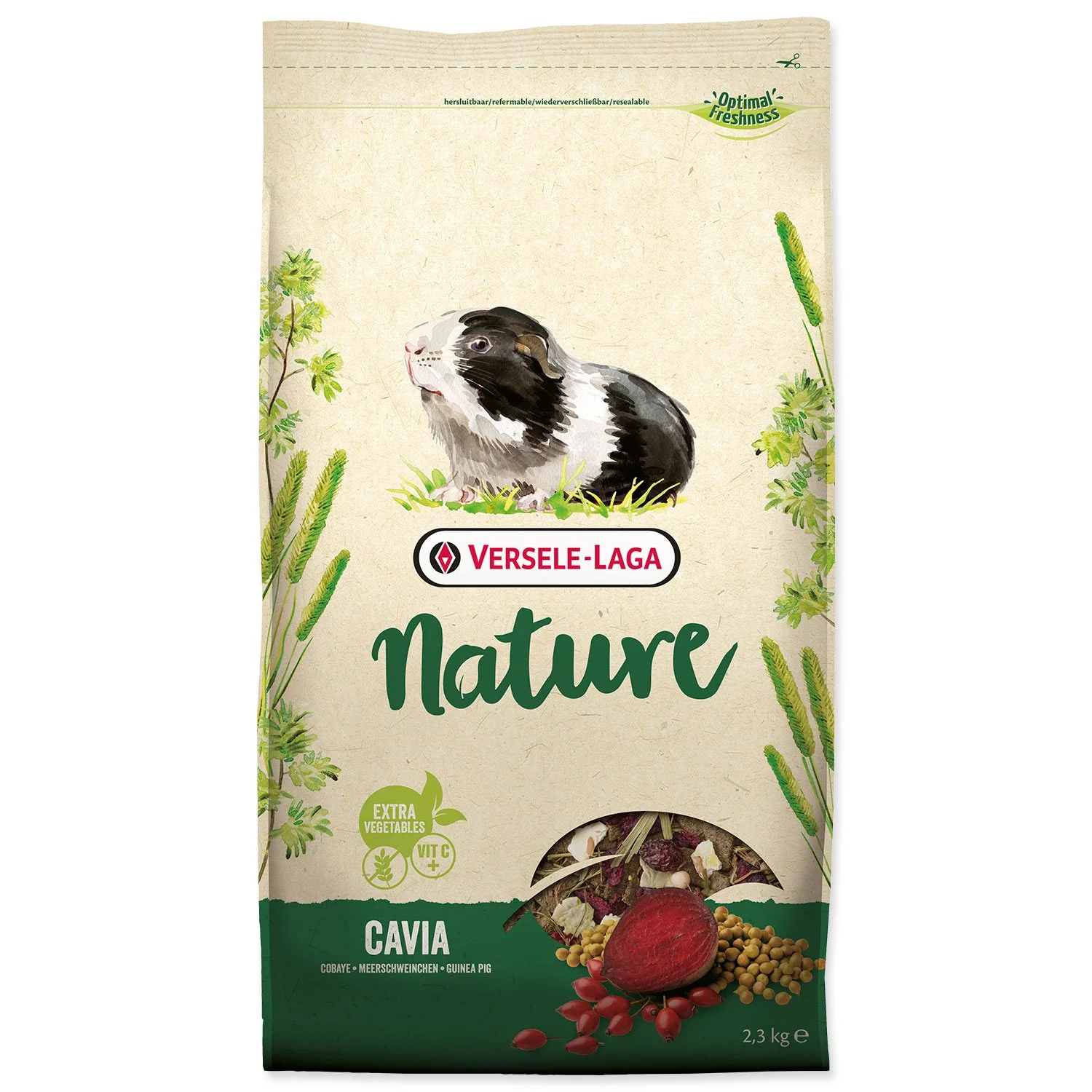 Krmivo Nature Cavia morča 2,3kg 2,3kg