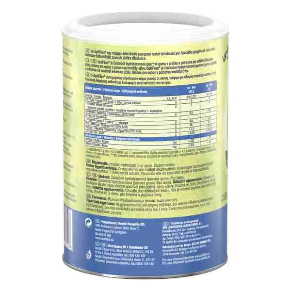 Optifibre 100% prírodná rozpustná vláknina PHGG 250g 1×250 g, rastlinná vláknina
