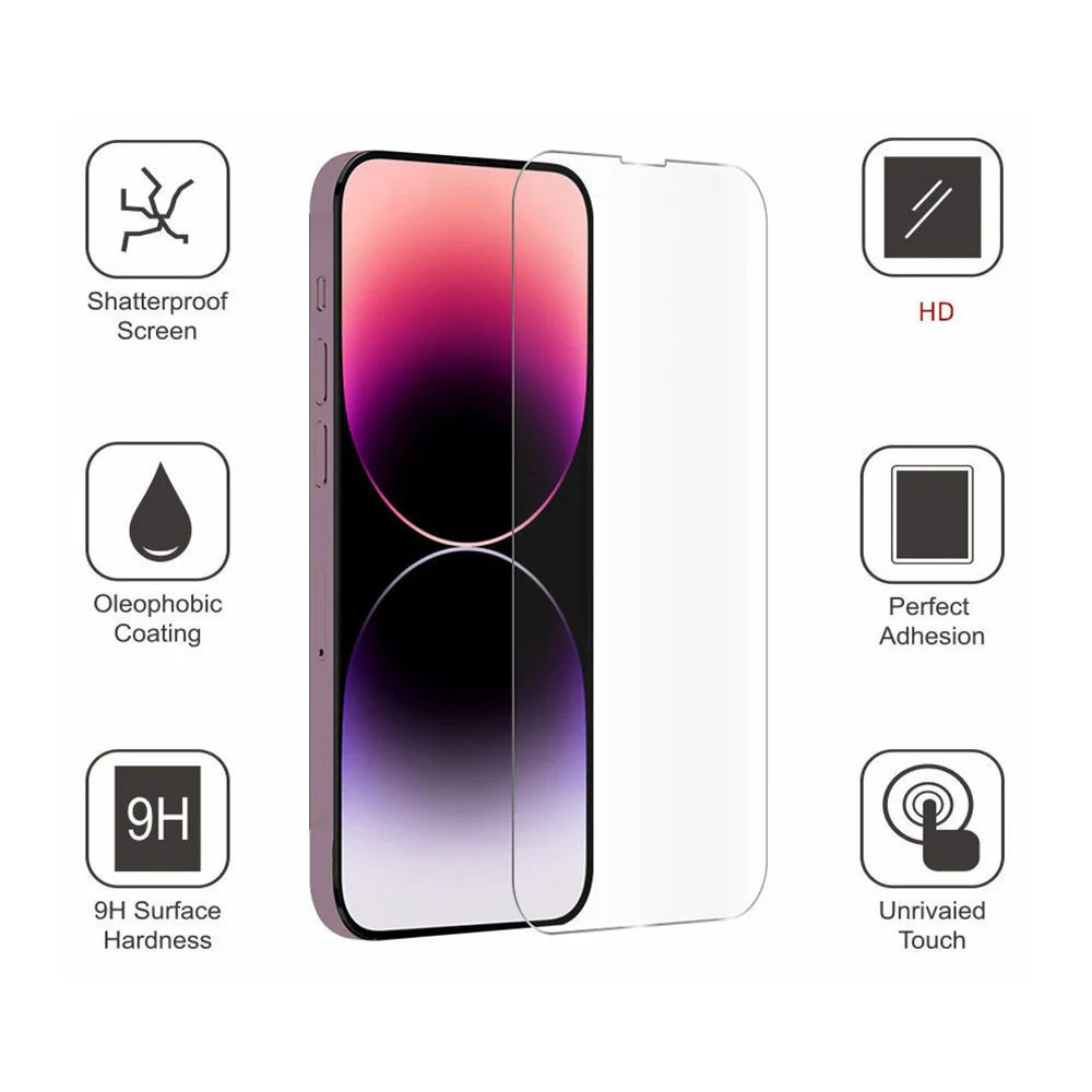 MG AntiGlare matné ochranné sklo na iPhone 15