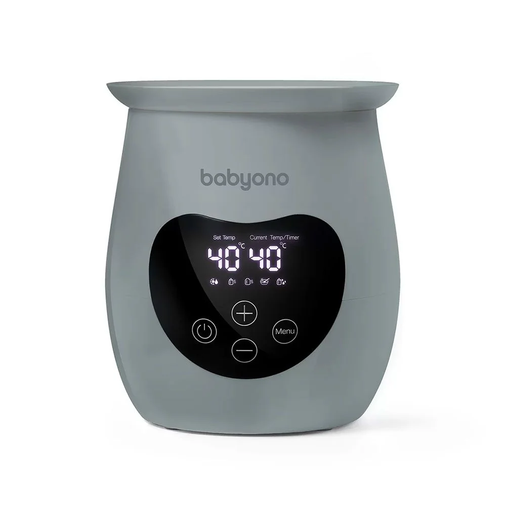 BABYONO Ohrievač a sterilizátor digitálny HONEY šedý 1×1 ks, ohrievač a sterilizátor