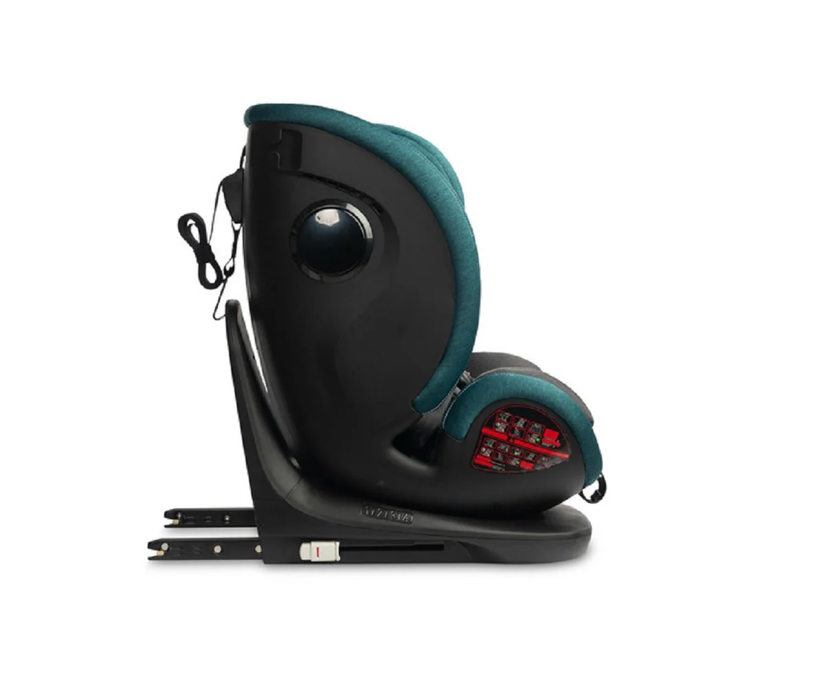 Detská autosedačka Securo 40-150 cm, otočná, ISOFIX, i-Size, 40-150, zelená