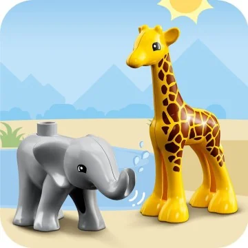 LEGO® DUPLO® 10971 Divoké zvieratá Afriky 1×1 ks, lego stavebnica