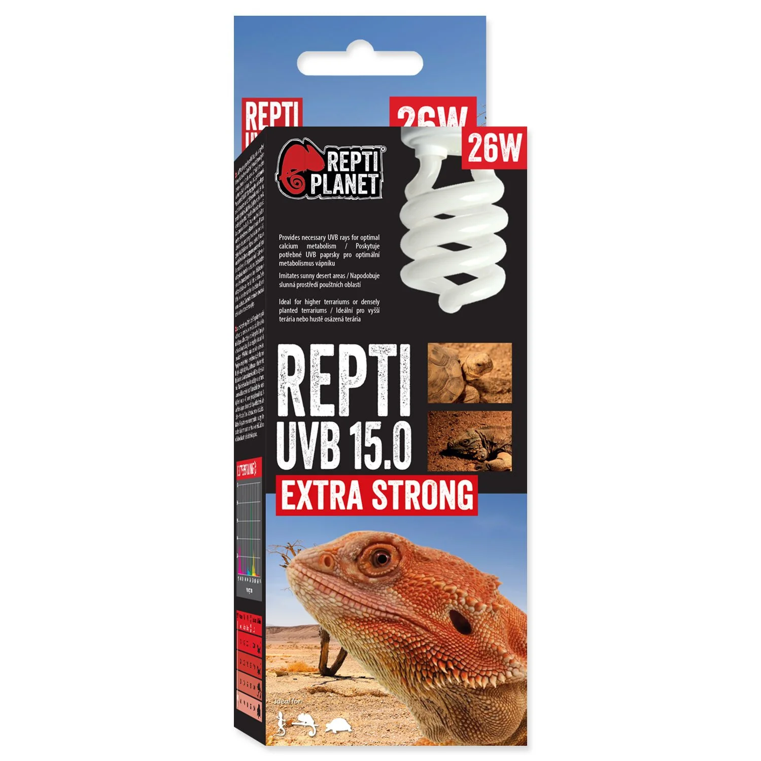 Žiarovka Repti UVB 15.0 26W 15.0 26W