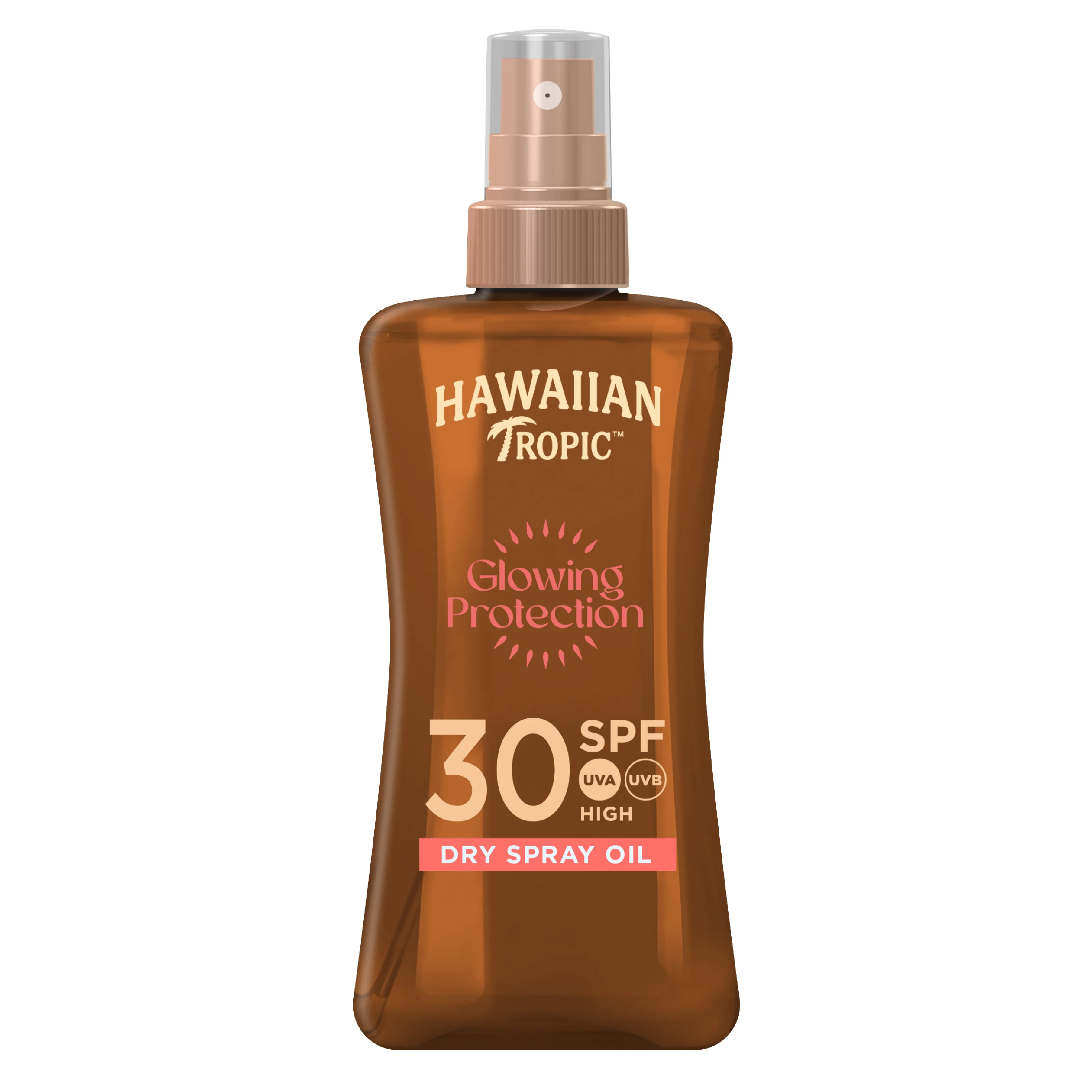 Hawaiian Tropic Glowing Protection Dry Spray Oil Mist SPF30 200 ml