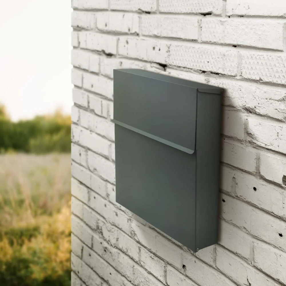 MG Mailbox V2 poštová schránka, čierna