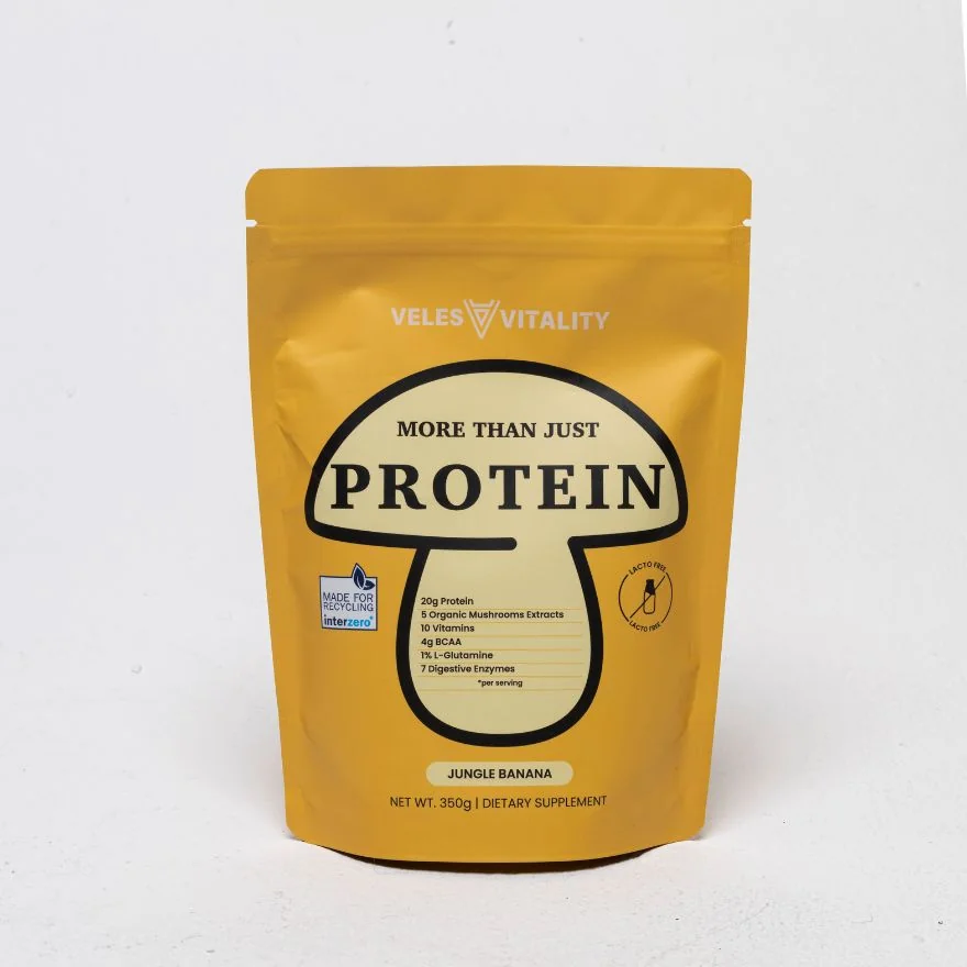 Veles Vitality Funkčný proteínový nápoj bez laktózy Banán 350 g
