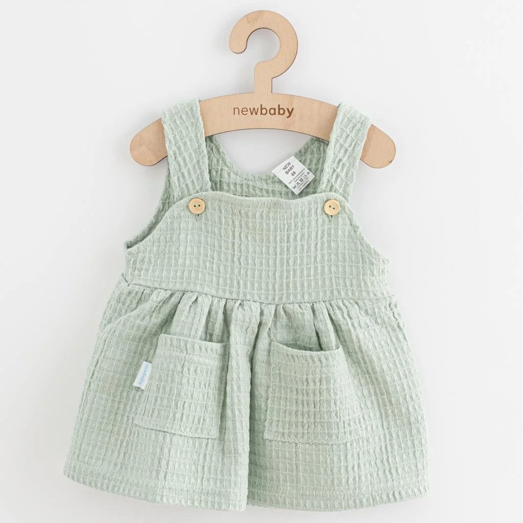 Dojčenská mušelínová suknička New Baby Comfort clothes