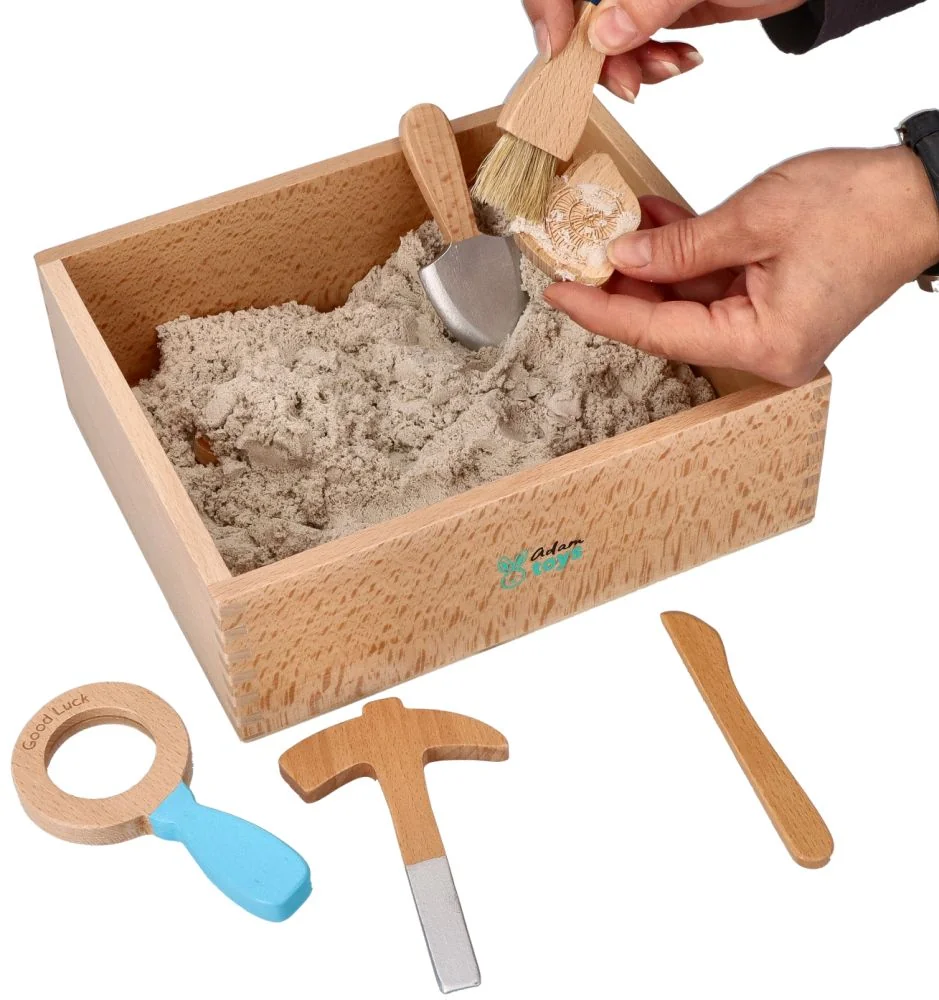 Sada pre malých archeológov + Kinetický piesok 1 kg