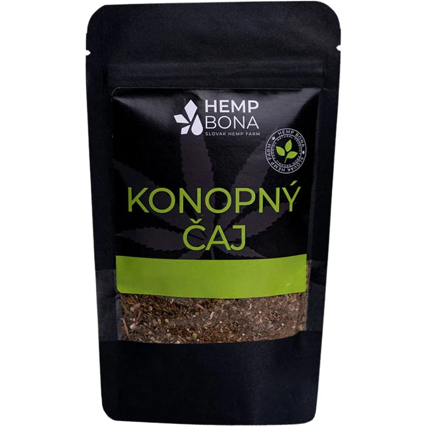 Konopný čaj, Variant: Drvený čaj