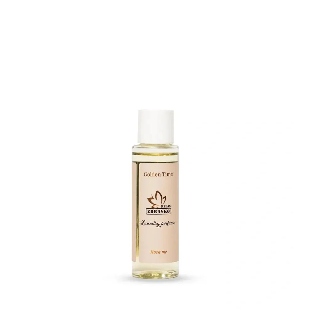 Zdravko Relax - Golden time parfém na pranie 100ml (20 pracích dávok) Objem: 100 ml