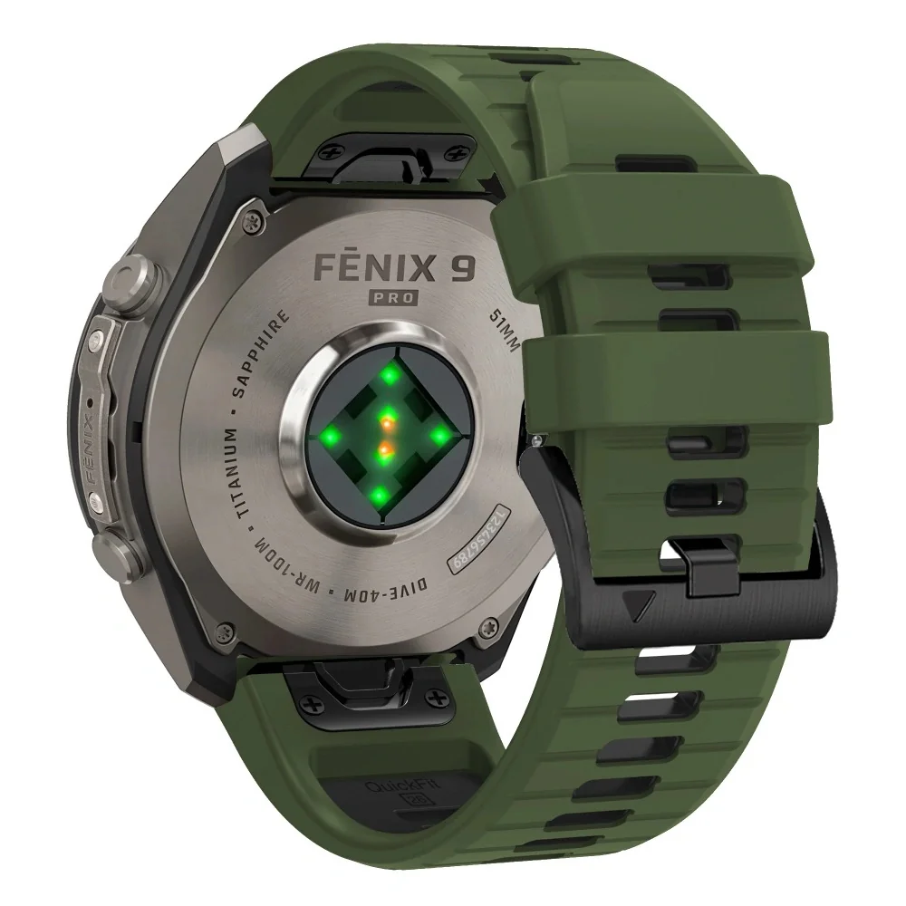 Tech-Protect IconBand remienok Garmin QuickFit 22mm, green / black